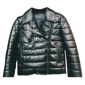 Alexander wang x h&m leather jacket